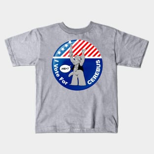 I Vote for Cerebus Kids T-Shirt